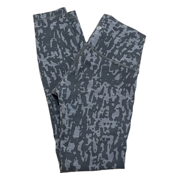 Lululemon Wunder Train High-Rise Tight 25" *Heathered Black Asphalt Grey - Picture 3 of 11